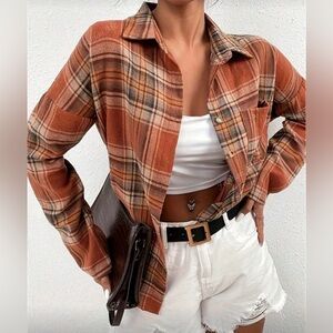 Plaid Long Sleeve Shirt